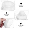 Baby Powder Puffs for Babies and Children, Set of 2, Portable, White view 4