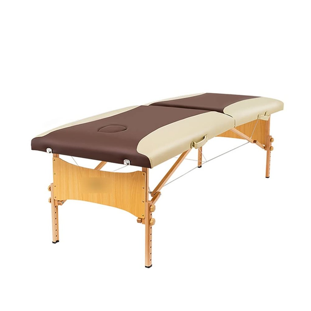 MOKLYF Facial Bed Massage Table with High-Density Flame-Retardant Foam and PU Leather