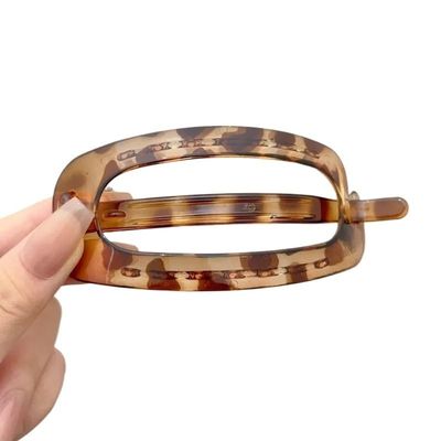Vintage Hair Clips for Women, Solid Hollow Oval Simple Twist Hair Jewelry, Headband, Hairpin, Fashion Hair Accessory (3)