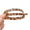 Vintage Hair Clips for Women, Solid Hollow Oval Simple Twist Hair Jewelry, Headband, Hairpin, Fashion Hair Accessory (3) view 1