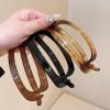 Vintage Hair Clips for Women, Solid Hollow Oval Simple Twist Hair Jewelry, Headband, Hairpin, Fashion Hair Accessory (3) view 3