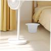 Disposable Plastic Urine Pot, 5-Pack, White, Round view 4