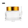GANAZONO 6-Piece Small Glass Jars with Seals for Cosmetics, Travel and Camping view 4