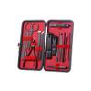 yixinzi 2024 15-Piece Stainless Steel Manicure Set, Portable Nail Clipper Set, Black view 1