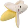 Cldaisy 3-Pack Yellow Banana Plush Squeaky Toys for Puppies view 4