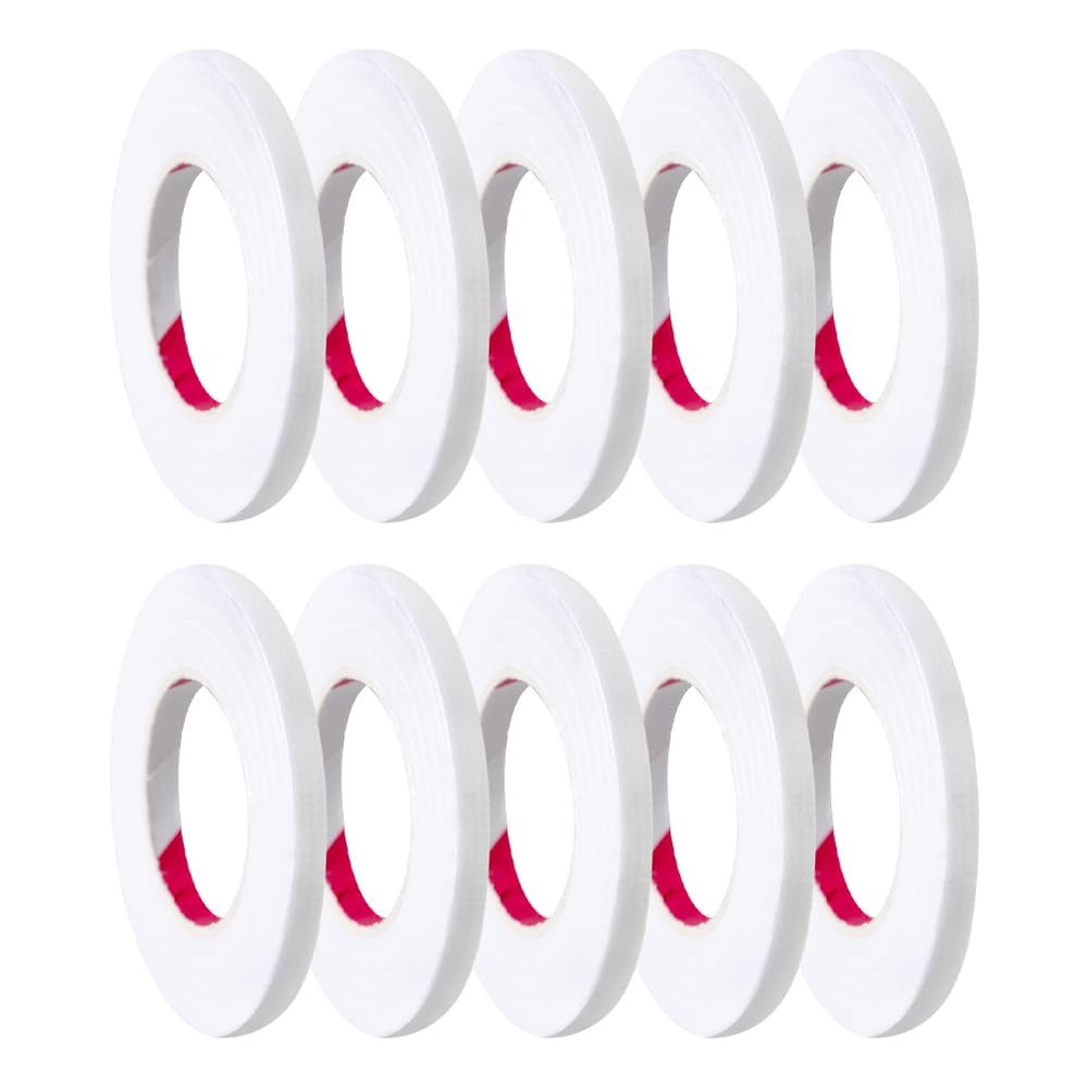 FSSTUD 10 Rolls Self-Adhesive Eyelash Tape, 4 mm x 9 m