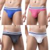 ZC8bdbd Gay T-Back Underwear for Men, Thong G-String Sissy Jockstrap, Breathable Pouch Bikini, White/Luxurious Garden, Large view 2