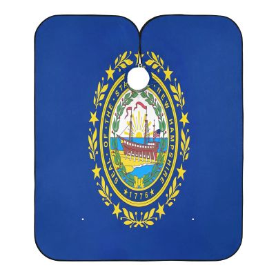 RPLIFE Sudan Flag Barber Bib, Professional Cape, 64.9 x 55.1 in, Home Haircut Cape, New Hampshire State Flag, One Size