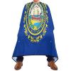 RPLIFE Sudan Flag Barber Bib, Professional Cape, 64.9 x 55.1 in, Home Haircut Cape, New Hampshire State Flag, One Size view 2