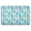 Green Peach Spring Bunny Waterproof Washable Bed Pads, Non-Slip Potty Training Mat, 52 x 34 in view 1