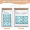 Green Peach Spring Bunny Waterproof Washable Bed Pads, Non-Slip Potty Training Mat, 52 x 34 in view 4