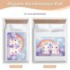 Rainbow Unicorn Waterproof Bed Pad, Sky Violet, Highly Absorbent, for Potty Training and Baby Cribs, 132.1 x 86.4 cm (L x W) view 4