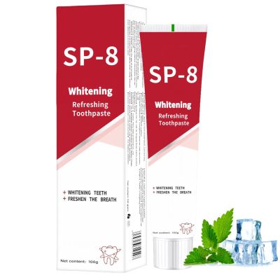 SP8 Probiotic Toothpaste – Ultra Whitening, Fresh Breath