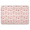 Baby Bed Pad "Happy Valentine's Dwarf," Soft, Absorbent, for Changing and Travel, 132.1 x 86.4 cm (L x W) view 1