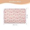 Baby Bed Pad "Happy Valentine's Dwarf," Soft, Absorbent, for Changing and Travel, 132.1 x 86.4 cm (L x W) view 2