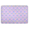 Cute Cartoon Bear Star Purple Peach Waterproof Toddler Bed Pad, 132 cm L x 86 cm W view 1