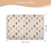 Cute Rabbit Toddler Waterproof, Leakproof, Quick-Dry Crib Pad, Brown, 132.1 x 86.4 cm (L x W) view 2