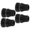 HOMOCONO 4-Pack Non-Slip Cane Tips for Walking Sticks view 1