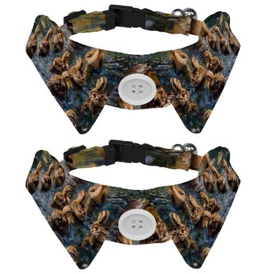 Bow Ties for Cats and Dogs, Adjustable, 2 Pieces