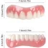 Care Spring 1 Pair Snap-On Smile Veneers for Upper and Lower Teeth view 2