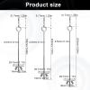 KLEHOPE Bird Skewers, 3 Pack Stainless Steel Parrot Skewers view 2
