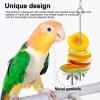 KLEHOPE Bird Skewers, 3 Pack Stainless Steel Parrot Skewers view 3