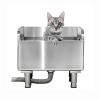 CFMAIF Stainless Steel Dog Bathtub, Portable Pet Wash Sink for Small and Medium Dogs, 60 cm/23.6 in view 1