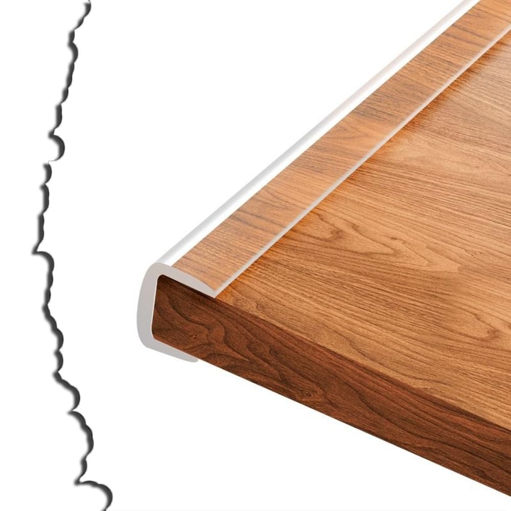 Transparent Silicone Edge Protector for Glass and Wall Corners