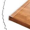 Transparent Silicone Edge Protector for Glass and Wall Corners view 1
