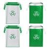Qerwsdty 4-Piece Recycling Bags for Kitchen Waste Sorting, Waterproof Compartment Containers view 1