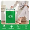 Qerwsdty 4-Piece Recycling Bags for Kitchen Waste Sorting, Waterproof Compartment Containers view 3