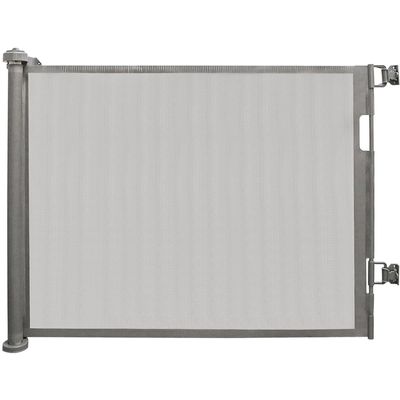 LANTUS Retractable Safety Gate, 0–180 cm, Gray