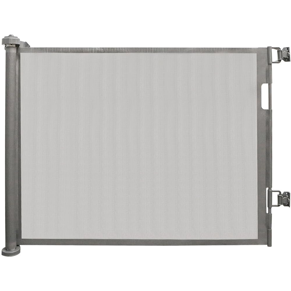 LANTUS Retractable Safety Gate, 0–180 cm, Gray