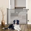 LANTUS Retractable Safety Gate, 0–180 cm, Gray view 4