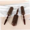 ELAYARD Hair Curling Brush with Wooden Handle view 2