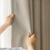 Tolldek 2-Pack Blackout Curtains, Solid Chenille, Light Gray, 102 x 183 cm view 3
