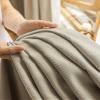 Tolldek 2-Pack Blackout Curtains, Solid Chenille, Light Gray, 102 x 183 cm view 4