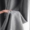 Tolldek 2-Piece Long Blackout Curtain Set, Solid Gray, 40.2 x 84.3 in view 3