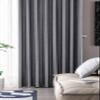 Tolldek 2-Piece Long Blackout Curtain Set, Solid Gray, 40.2 x 84.3 in view 4