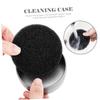 Brush Cleaning Case Set, 5 Pieces, Activated Charcoal Sponge, Silver view 2