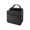 ZXBL Hanging Backseat Storage Bag for Ford Edge 2020–2023, Waterproof Compartments, Black Leather Trunk Organizer view 1