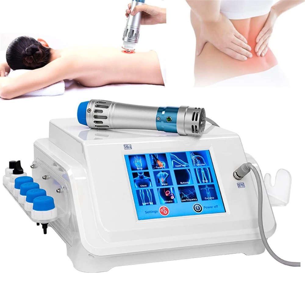 Lbxlhr Shock Wave Therapy Device, Professional ESWT Device for Muscle, Back and Joint Pain Relief