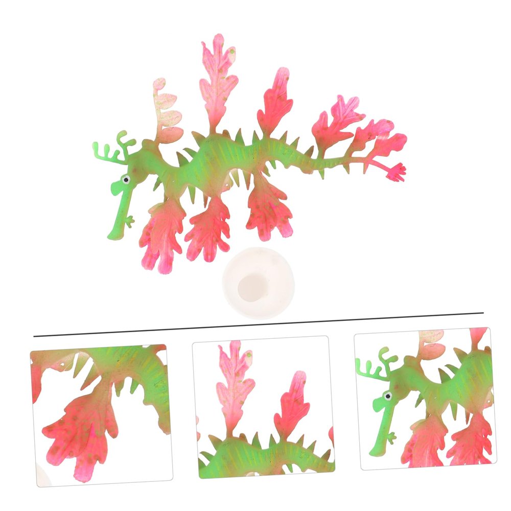 TOGEVAL Aquarium Sea Monster Figurine
