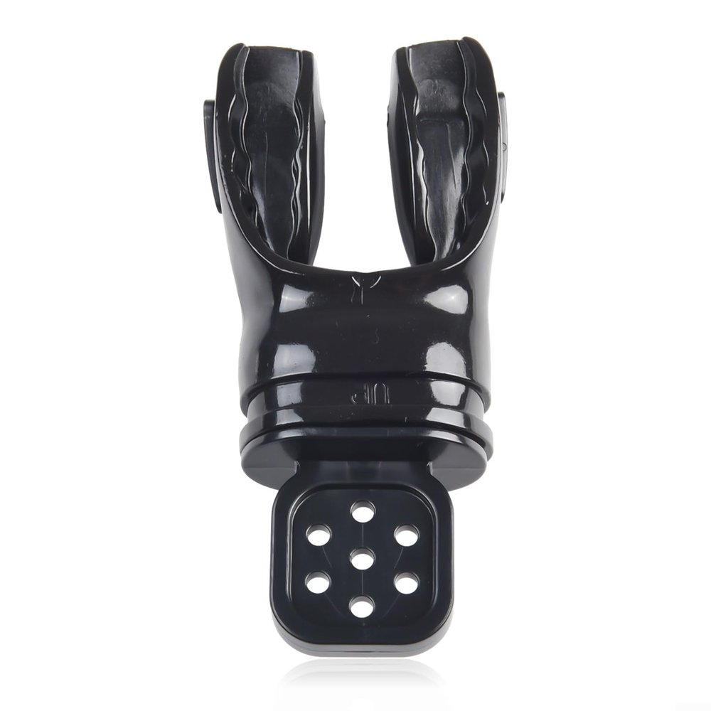 Soft Silicone Snorkel Mouthpiece Without Snorkel, Black