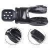 Soft Silicone Snorkel Mouthpiece Without Snorkel, Black view 4