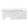 GANAZONO Plastic Hamster House with Ladder, 2 Pieces, PVC Small Pet Hideaway and Playhouse for Hamsters and Guinea Pigs view 1