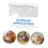 GANAZONO Plastic Hamster House with Ladder, 2 Pieces, PVC Small Pet Hideaway and Playhouse for Hamsters and Guinea Pigs view 2