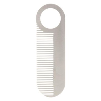 Metal Mustache Comb, Compact Beard and Hair Comb