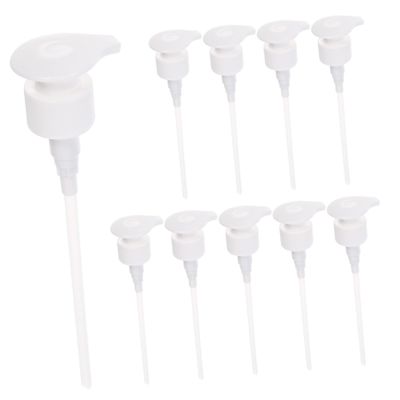GANAZONO 10-Pack ABS and Stainless Steel Dispensing Pumps for 2.5 cm Bottles