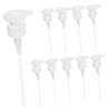 GANAZONO 10-Pack ABS and Stainless Steel Dispensing Pumps for 2.5 cm Bottles view 1